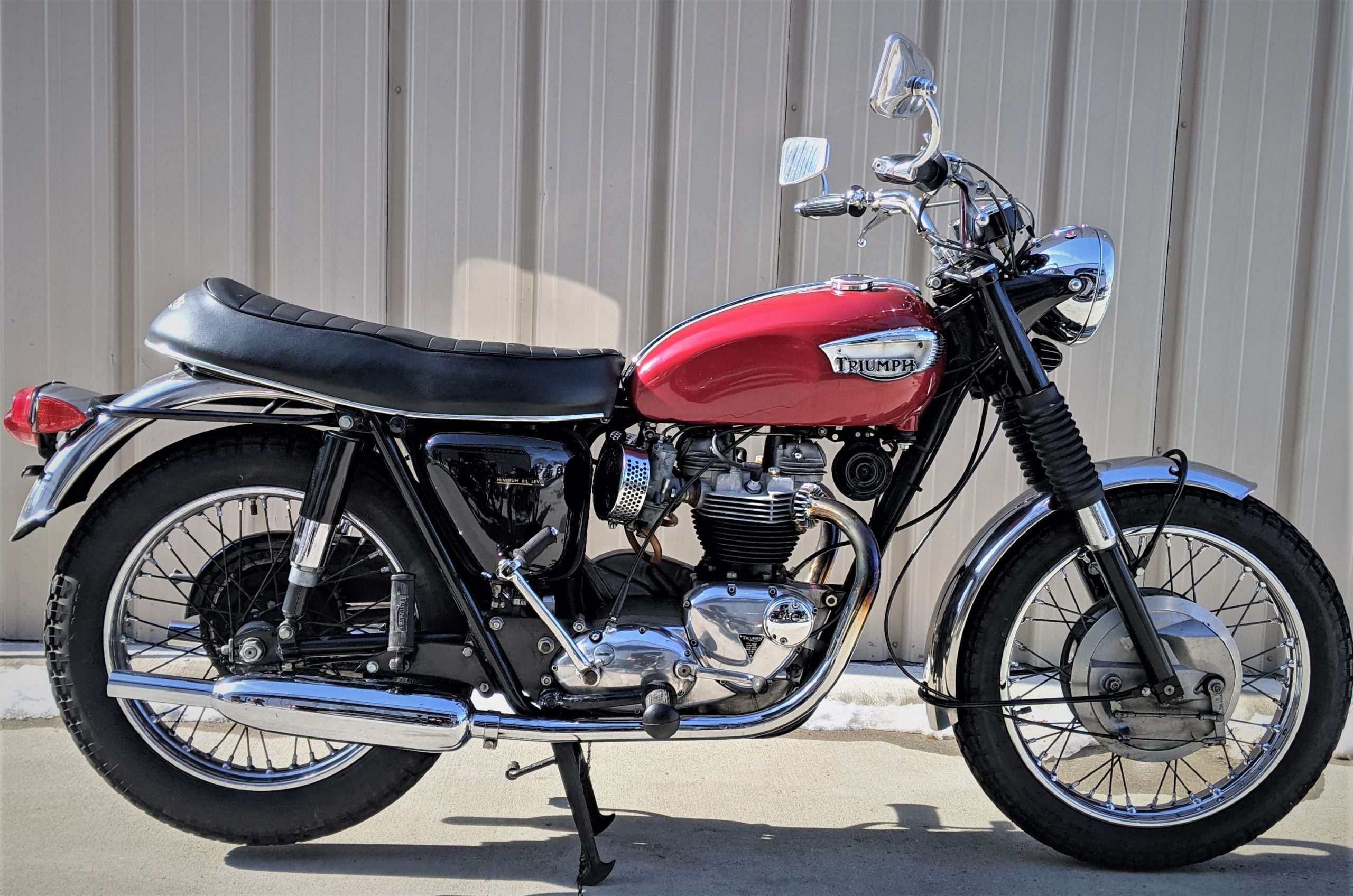 TRIUMPH 650 BONNEVILLE T120 R - 1968