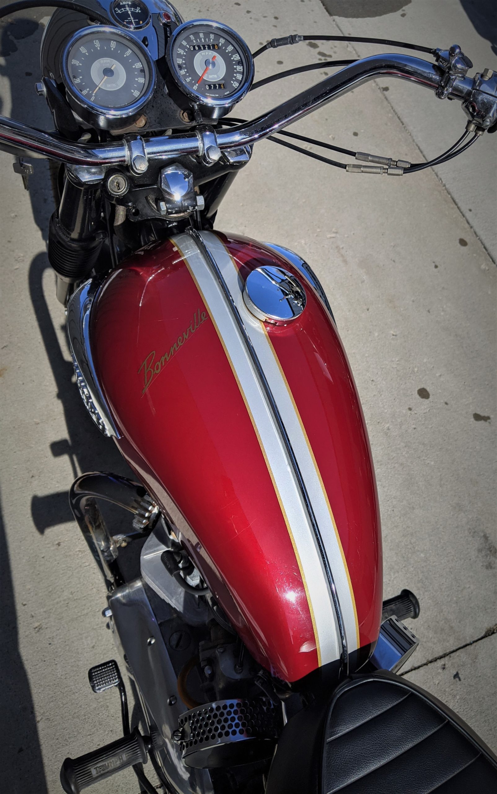 TRIUMPH 650 BONNEVILLE T120 R - 1968 – Image 5