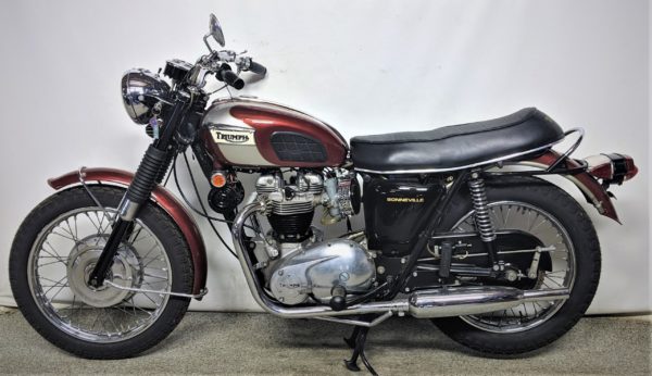 TRIUMPH 650 BONNEVILLE T120 R - 1970