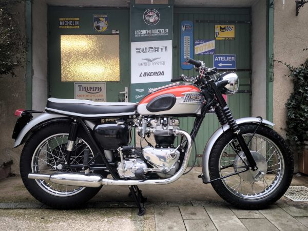TRIUMPH 650 T120 R BONNEVILLE - 1962