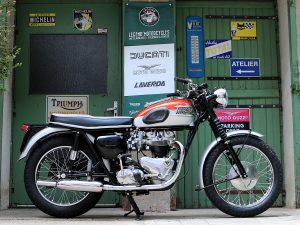 TRIUMPH 650 T120 R BONNEVILLE - 1962