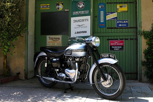 TRIUMPH 500 T100 TIGER "MOTEUR ALU" - 1954 – Image 3