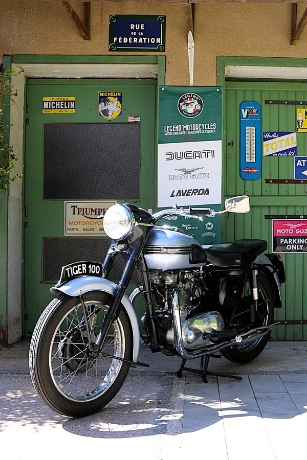 TRIUMPH 500 T100 TIGER "MOTEUR ALU" - 1954 – Image 7