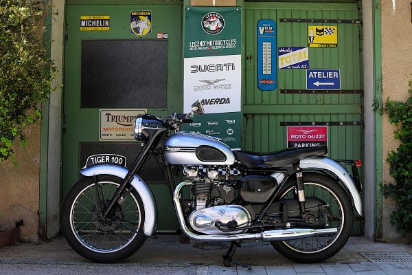 TRIUMPH 500 T100 TIGER "MOTEUR ALU" - 1954 – Image 8