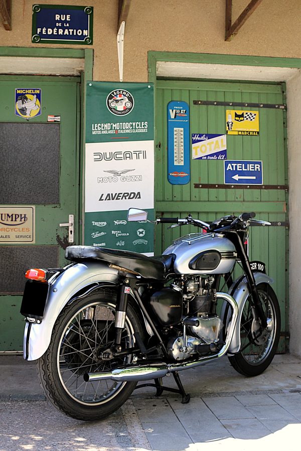 TRIUMPH 500 T100 TIGER "MOTEUR ALU" - 1954 – Image 12